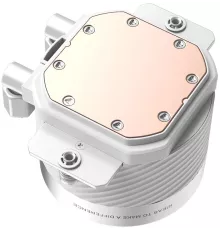 Система водяного охлаждения ID-Cooling FX240 Inf ARGB Soc-AM5/AM4/1200/1700/1851 белый 4-pin 27.2dB Al+Cu 300W Ret (FX240 INF WHITE)