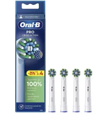Насадка для зубных щеток Oral-B Cross Action 80750690 (упак.:4шт)
