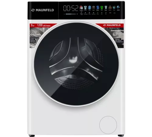 Стиральная машина Maunfeld MFWM129WH05 класс: A+++ загр.фронтальная макс.:9кг белый инвертер