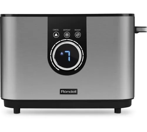 Тостер Rondell RDE-1200 1000Вт серебристый Тостер Rondell RDE-1200 1000Вт серебристый