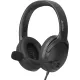 Наушники с микрофоном A4Tech Fstyler FH280U черный 2м мониторные USB оголовье (FH280U)