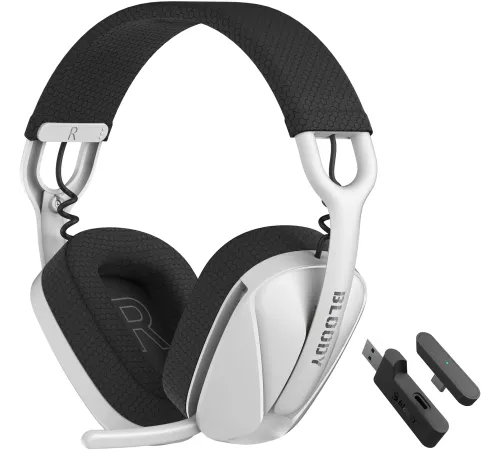 Наушники с микрофоном A4Tech Bloody GR280 Sports белый мониторные BT/Radio/3.5mm оголовье (GR280 SPORTS) Наушники с микрофоном A4Tech Bloody GR280 Sports белый мониторные BT/Radio/3.5mm оголовье (GR280 SPORTS)