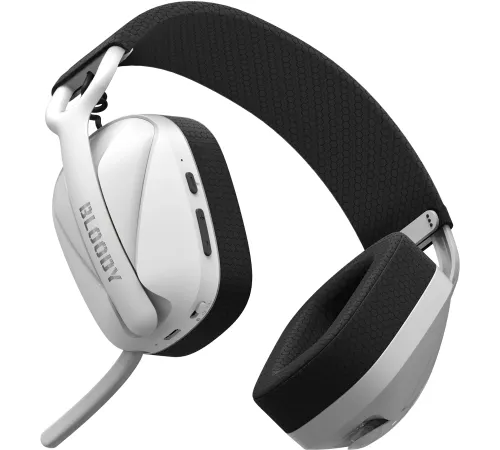 Наушники с микрофоном A4Tech Bloody GR280 Sports белый мониторные BT/Radio/3.5mm оголовье (GR280 SPORTS) Наушники с микрофоном A4Tech Bloody GR280 Sports белый мониторные BT/Radio/3.5mm оголовье (GR280 SPORTS)