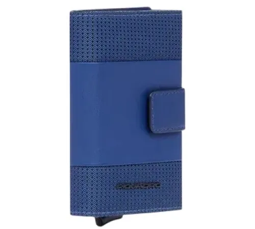 Чехол для кредитных карт Piquadro S137 PP5649S137R/BLU синий металл Чехол для кредитных карт Piquadro S137 PP5649S137R/BLU синий металл