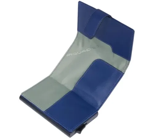 Чехол для кредитных карт Piquadro S137 PP5649S137R/BLU синий металл Чехол для кредитных карт Piquadro S137 PP5649S137R/BLU синий металл