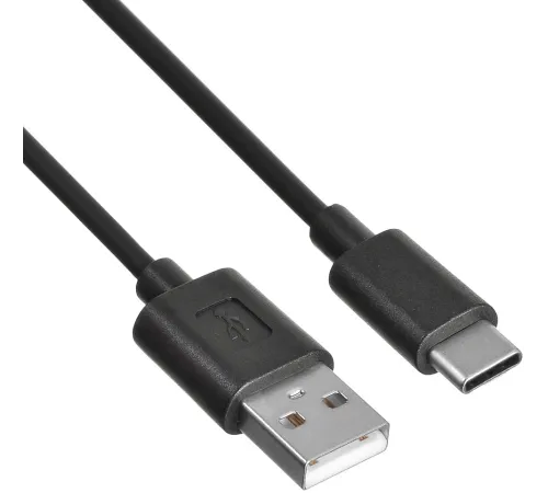 Кабель Buro BU-USB-AC-1M USB A (m)-USB Type-C (m) 1м черный