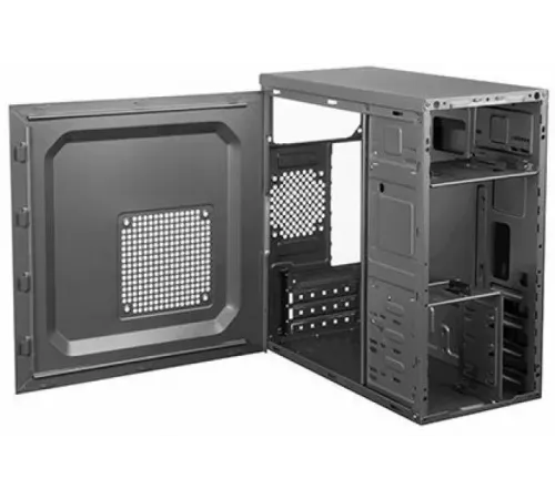 Корпус LinkWorld VC-13M171 М0 черный без БП mATX 1x80mm 1x120mm 2xUSB2.0 audio