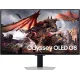Монитор Samsung 32" Odyssey OLED G8 LS32DG800SIXCI серебристый OLED LED 16:9 HDMI M/M TV матовая HAS Piv 250cd 178гр/178гр 3840x2160 240Hz FreeSync Premium Pro DP 4K USB 8.4кг