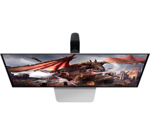 Монитор Samsung 32" Odyssey OLED G8 LS32DG800SIXCI серебристый OLED LED 16:9 HDMI M/M TV матовая HAS Piv 250cd 178гр/178гр 3840x2160 240Hz FreeSync Premium Pro DP 4K USB 8.4кг