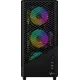 Корпус Formula Mana Geometry черный без БП ATX 3x120mm 1xUSB3.0 1xUSB3.1 audio bott PSU