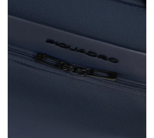 Деловая сумка Piquadro Wollem CA6637W129/BLU с отделением для ноутбука синий полиэстер/натур.кожа Деловая сумка Piquadro Wollem CA6637W129/BLU с отделением для ноутбука синий полиэстер/натур.кожа