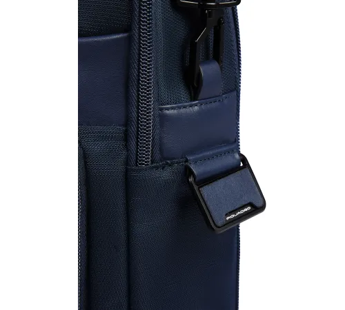 Деловая сумка Piquadro Wollem CA6637W129/BLU с отделением для ноутбука синий полиэстер/натур.кожа Деловая сумка Piquadro Wollem CA6637W129/BLU с отделением для ноутбука синий полиэстер/натур.кожа
