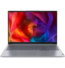 Ноутбук Lenovo ThinkBook 16 G7 IML 16" WUXGA (1920x1200) IPS 300N, Intel Ultra 7 155H, 16GB DDR5 5600, 512GB SSD M.2, Intel Graphics, WiFi6, BT, FPR, FHD Cam, 71Wh, 100W USB-C, NoOS, 1Y