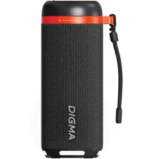 Колонка порт. Digma D-PS1521 черный 16W 2.0 BT 10м 1800mAh (PS1521B)