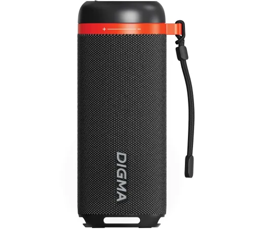 Колонка порт. Digma D-PS1521 черный 16W 2.0 BT 10м 1800mAh (PS1521B)