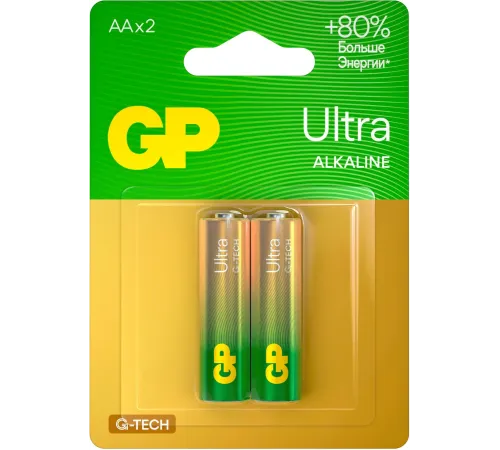 Батарея GP Super 15AUA21-2CRSBC2 AA (2шт)