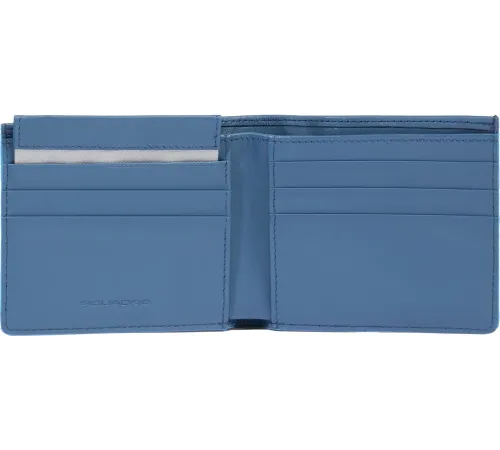 Кошелек Piquadro Atlas PU3891S138R/AV голубой натур.кожа Кошелек Piquadro Atlas PU3891S138R/AV голубой натур.кожа
