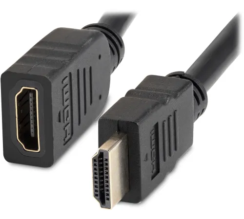Кабель-удлинитель аудио-видео Buro HDMI (m)/HDMI (f) 1.5м. позолоч.конт. черный (BU-HDMI2.0-EXTND-1.5M) Кабель-удлинитель аудио-видео Buro HDMI (m)/HDMI (f) 1.5м. позолоч.конт. черный (BU-HDMI2.0-EXTND-1.5M)