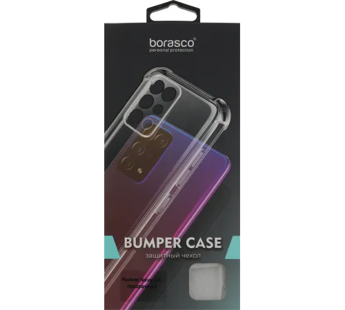 Чехол (клип-кейс) BoraSCO для Huawei Nova 12i Bumper Case прозрачный (73427) Чехол (клип-кейс) BoraSCO для Huawei Nova 12i Bumper Case прозрачный (73427)