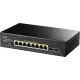 Коммутатор Cudy GS1008PS2 (L2) 8x1Гбит/с 2SFP 8PoE+ 120W неуправляемый