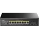 Коммутатор Cudy GS1008PS2 (L2) 8x1Гбит/с 2SFP 8PoE+ 120W неуправляемый