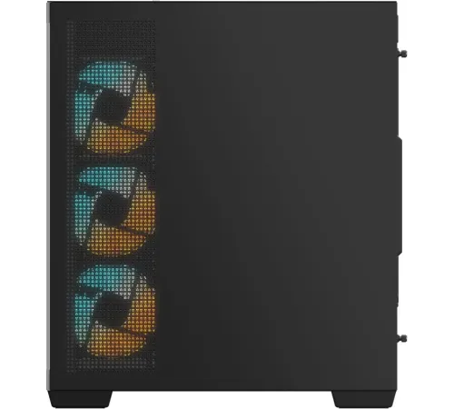 Корпус Gigabyte GB-C500P ST черный без БП ATX 3x120mm 6x140mm 2xUSB3.0 1xUSB3.1 audio bott PSU