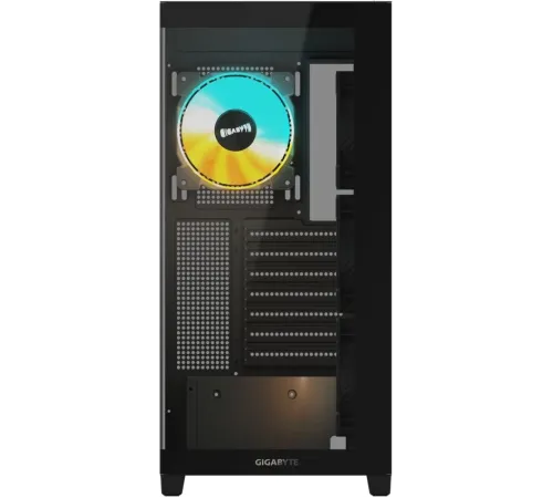 Корпус Gigabyte GB-C500P ST черный без БП ATX 3x120mm 6x140mm 2xUSB3.0 1xUSB3.1 audio bott PSU