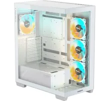 Корпус Gigabyte GB-C500PI ST белый без БП ATX 3x120mm 6x140mm 2xUSB3.0 1xUSB3.1 audio bott PSU