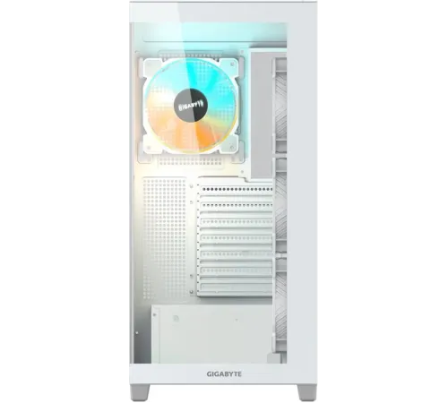 Корпус Gigabyte GB-C500PI ST белый без БП ATX 3x120mm 6x140mm 2xUSB3.0 1xUSB3.1 audio bott PSU