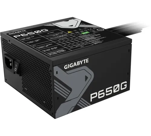 Блок питания Gigabyte ATX 650W GP-P650G 80+ gold (20+4pin) APFC 120mm fan 6xSATA RTL