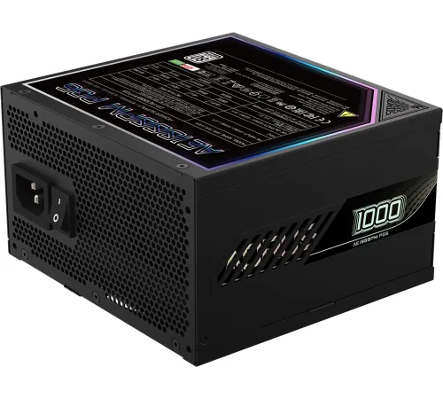 Блок питания Gigabyte ATX 1000W GP-AE1000PM PG5 Gen.5 80+ platinum (20+4pin) APFC 120mm fan 16xSATA Cab Manag RTL