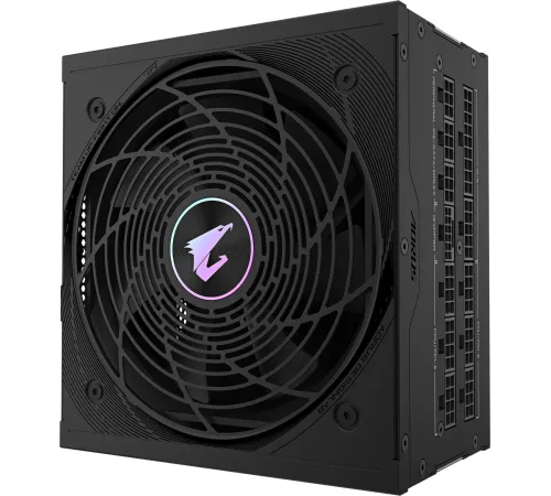 Блок питания Gigabyte ATX 1000W GP-AE1000PM PG5 Gen.5 80+ platinum (20+4pin) APFC 120mm fan 16xSATA Cab Manag RTL