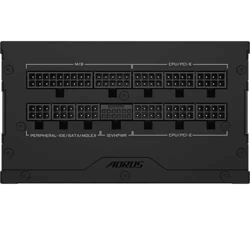 Блок питания Gigabyte ATX 1000W GP-AE1000PM PG5 Gen.5 80+ platinum (20+4pin) APFC 120mm fan 16xSATA Cab Manag RTL