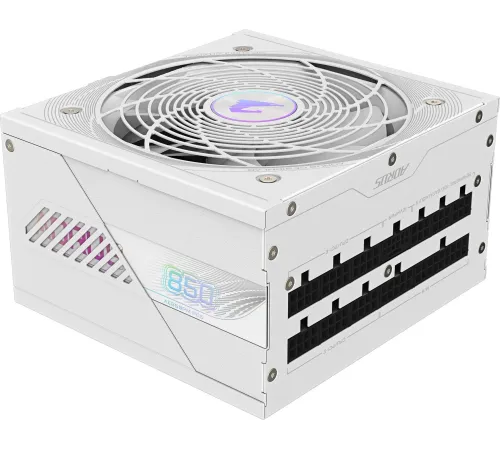 Блок питания Gigabyte ATX 850W GP-AE850PM PG5 ICE Gen.5 80+ platinum (20+4pin) APFC 120mm fan 16xSATA Cab Manag RTL