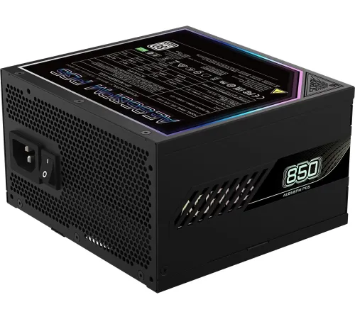 Блок питания Gigabyte ATX 850W AORUS ELITE GP-AE850PM PG5 Gen.5 80+ platinum (20+4pin) APFC 120mm fan 16xSATA Cab Manag RTL