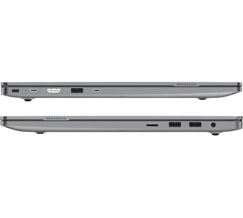Ноутбук Tecno MegaBook T16 Core i5 13420H 16Gb SSD512Gb Intel UHD Graphics 16" IPS FHD+ (1920x1200) noOS 64 grey WiFi BT Cam 6460mAh (T16RA-NEG0)