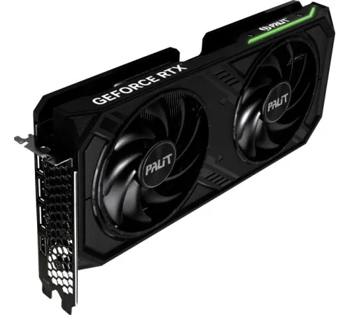 Видеокарта Palit PCI-E 4.0 RTX4070 DUAL NVIDIA GeForce RTX 4070 12Gb 192bit GDDR6 1920/20000 HDMIx1 DPx3 HDCP Ret Видеокарта Palit PCI-E 4.0 RTX4070 DUAL NVIDIA GeForce RTX 4070 12Gb 192bit GDDR6 1920/20000 HDMIx1 DPx3 HDCP Ret