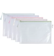 Папка на молнии ZIP Deli Colorful EF280 A4 ПВХ 0.23мм ассорти цвет молнии ассорти