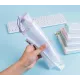 Папка на молнии ZIP Deli Colorful EF280 A4 ПВХ 0.23мм ассорти цвет молнии ассорти