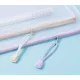 Папка на молнии ZIP Deli Colorful EF280 A4 ПВХ 0.23мм ассорти цвет молнии ассорти