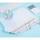 Папка на молнии ZIP Deli Colorful EF280 A4 ПВХ 0.23мм ассорти цвет молнии ассорти