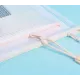 Папка на молнии ZIP Deli Colorful EF281 A5 ПВХ 0.23мм ассорти цвет молнии ассорти