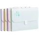 Папка-портфель Deli Colorful EF613 13 отдел. A4 полипропилен ассорти
