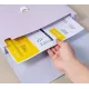 Папка-портфель Deli Colorful EF613 13 отдел. A4 полипропилен ассорти