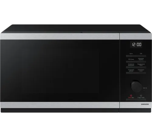 Микроволновая Печь Samsung MG23DG4524ATBW 23л. 800Вт нержавеющая сталь/черный