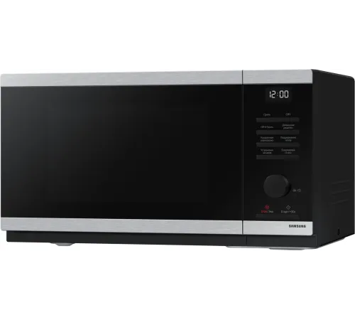 Микроволновая Печь Samsung MG23DG4524ATBW 23л. 800Вт нержавеющая сталь/черный