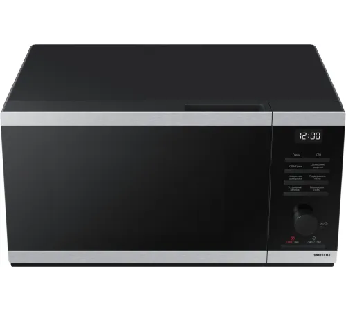Микроволновая Печь Samsung MG23DG4524ATBW 23л. 800Вт нержавеющая сталь/черный