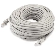 Патч-корд Buro UTP-5E-20M-G-LSZH UTP cat.5E 20м серый RJ-45 (m)-RJ-45 (m)