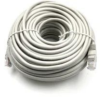 Патч-корд Buro UTP-5E-30M-G-LSZH UTP cat.5E 30м серый RJ-45 (m)-RJ-45 (m)