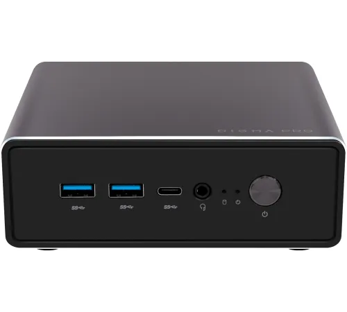Неттоп Digma Pro Minimax U1 i3 1215U (1.2) 16Gb SSD512Gb UHDG Windows 11 Pro GbitEth WiFi BT 60W темно-серый/черный (DPP3-ADXW03)